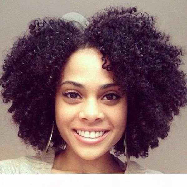 

human hair wigs for black women peruvian afro kinky curly lace front wigs with baby hair 8-32inch g-easy hair dhl free, Black;brown