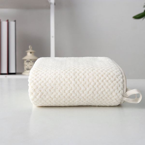

soft towel quick drying lattice water uptake beach facecloth children thickening shower washcloth household new arrival 2 8lb k2