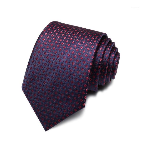 

2020 brand new fashion men 7cm red flower pattern navy blue necktie formal suit cool neck tie for men with gift box1, Black;gray