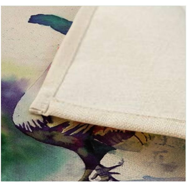 

oil painting animal cock printing linen placemats for kitchen table drink coasters american country desginer party decorations f wmtsnn