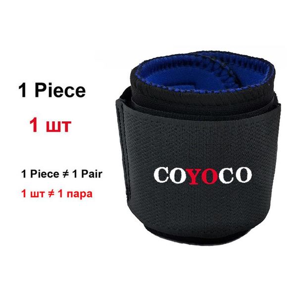 

1 шт регулируемая запястье поддержки brace защиты wristband coyoco марка профессиональный спорт wristbands protect guard black bbymay yh_pac