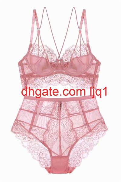 

new bra underwear women's ultra thin lace gathered bra suit 18406, Red;black