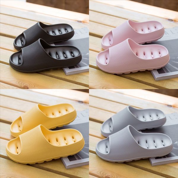

3tqf fashion pink flip flop children resin bone earth desert women sand eva foam runner kanye west slides kids brown slipper, Black