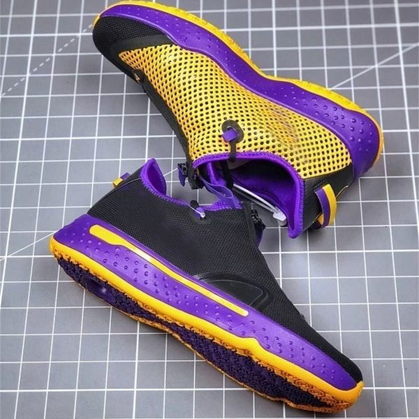 

new 2020 high pg quality 4 gatorade nasa paul george basketball sports shoes 4s iv zoom gx black white men des