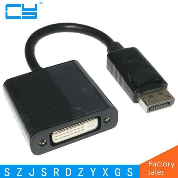 

video cables & connectors dp to dvi adapter displayport cable converter male female support 1080p for monitor projector displays1