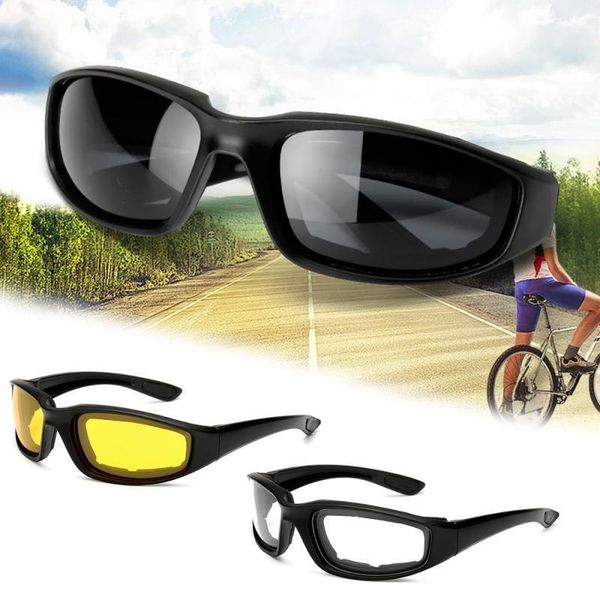 

sports goggles sunglasses motorcycle men motobike bike motocross army windproof glasses eyewear cycling outdoor enfgv, White;black