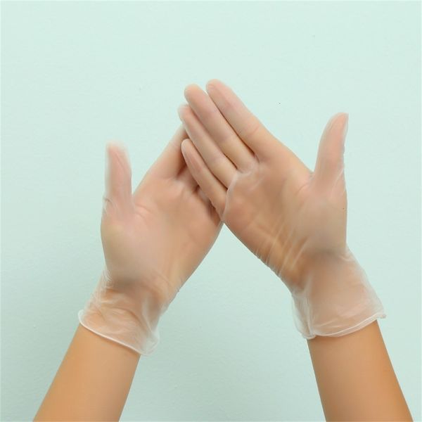 

universal disposable vinyl transparent pvc factory/lot gloves garden for home cleaning, powder smooth touch