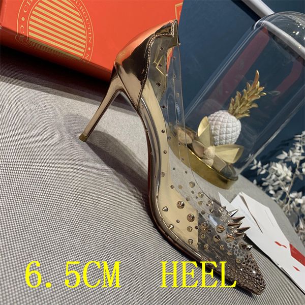 

gold riveite high-lindality женский punk prom модель женская новая обувь eqpm, Black