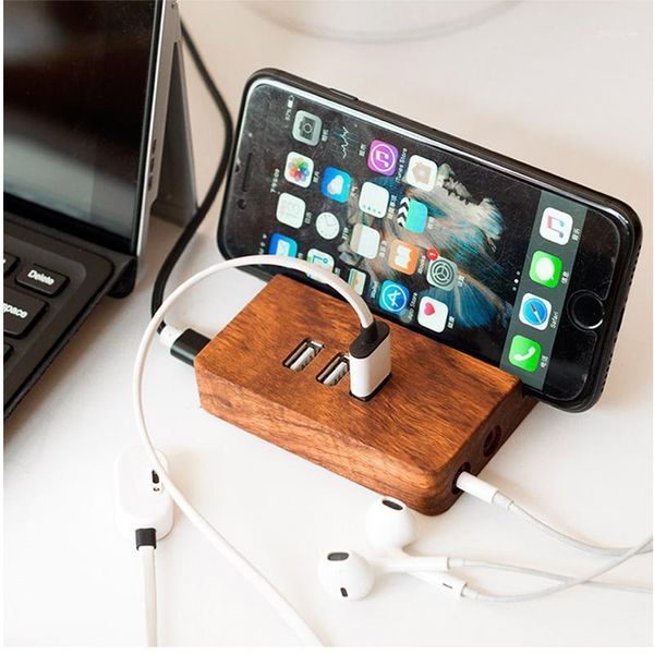 

hubs hub usb 2.0 3 ports external splitter with micro port stand for computer accessories adapter1