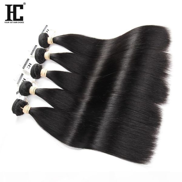 

brazilian straight hair 100% brazilian remy human hair weave 5 bundles natural color brazilian unprocessed straight hair extensions, Black