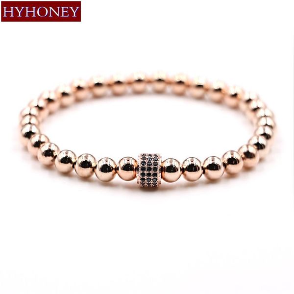 

charm bracelets 2021 fashion micro pave cz zircon copper beads 4 color bangle men's brand jewelry, Golden;silver