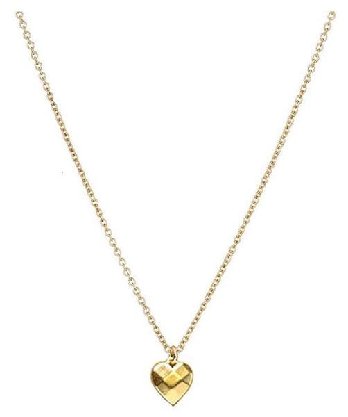 

pendant -faceted love shape cute choker high multi for women fashion short clavicle necklace gold silver jewelry wholesa