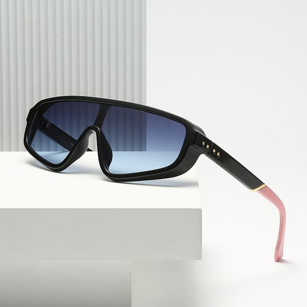 

2021 new decoration wild rivet rock steampunk cool fashion stage party pink sunglasses leg li87, White;black