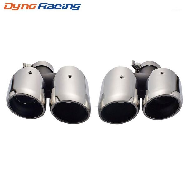 

muffler 304 stainless steel exhaust tips modified tail throat pipe for 2014 macan1