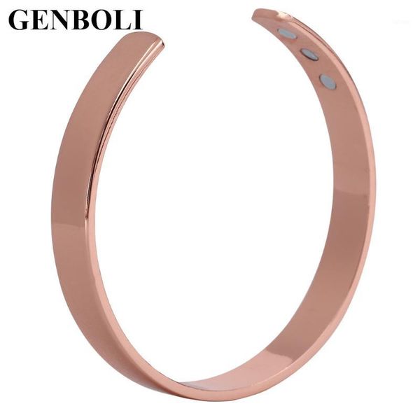 

gfnbloli healthy care bracelets & bangles for women jewelry energy magnetic bracelet for women heart hand chain1, Black