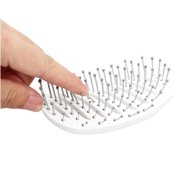 

detangling thick hair massage blow drying hair brush for men and women comfortable scalp brush magic h jllcai, Silver