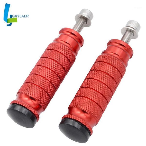 

pedals pair motorcycle m8 universal cnc aluminum footrests rear foot pegs rest set racing motor1