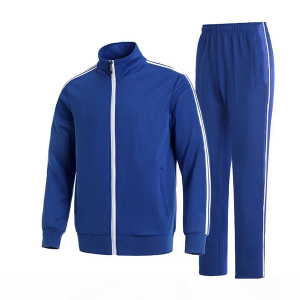 

mens tracksuits classic sportswear for mens jackets with tracksuit long sleeve casual jogger pants suit clothing 2-piece set asian size, Gray
