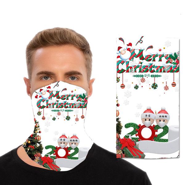 

chirstmas designer mask magic headscarf outdoor sports headband scarves dustpoof cycing bandana visor neck christmas decorations