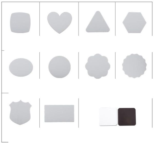 

sublimation blank fridge magnets 10 styles diy sublimation blanks lovely soft refrigerator magnet home furnishing decorate