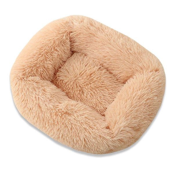 

cat beds & furniture dog bed square calming warming plush cuddler extra large cushion pet products lb