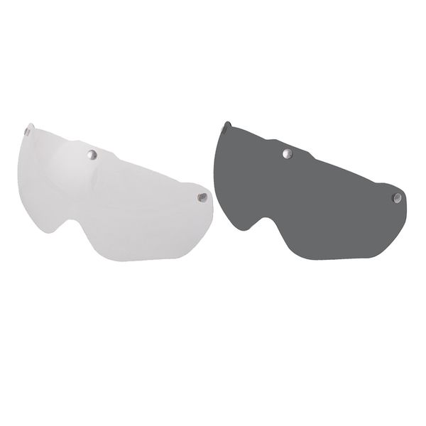 

2 pcs bike helmet eye lens triathlon road mountain cycling helmet lens clear