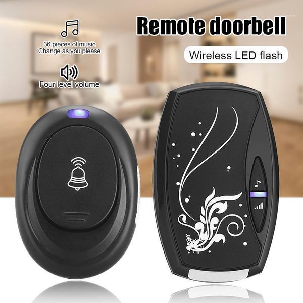

doorbells home wireless remote control doorbell 36 music with flash dom6681