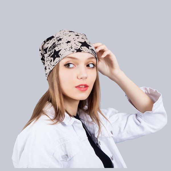 

wholesale повседневная цвета звезда мужчины женщины вязаные осенние шапочки черепости хип-хоп мода высокое качество теплые шляпы шапки девуш, Black;white