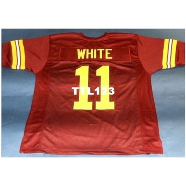 

3740 custom #11 danny white custom arizona state sun devils college jersey size s-4xl or custom any name or number jersey, Black