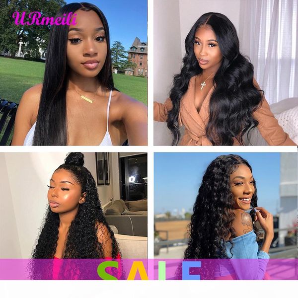 

10a grade virgin hair loose deep wave bundles with closure body wave straight kinky curly deep wave malaysian hair bundles with closure, Black;brown