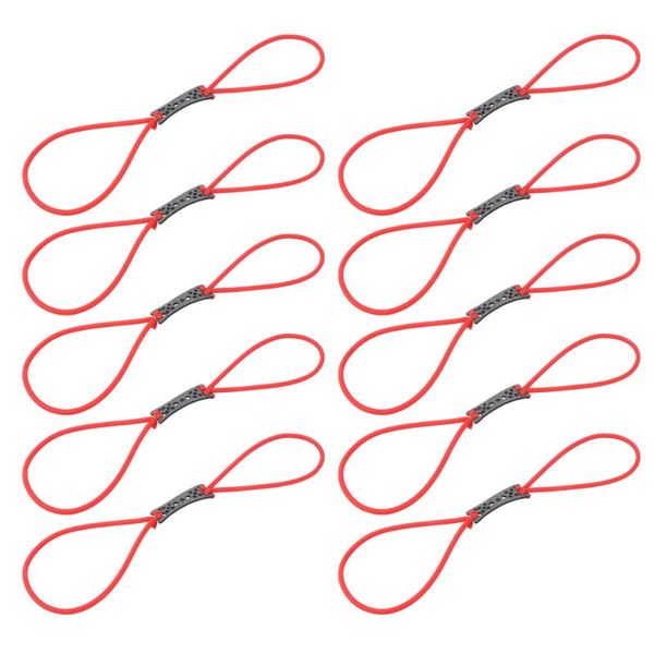 

10pcs natural latex rubber hose elastic slingsrubber band replacement latex for slingscatapult (yellow)