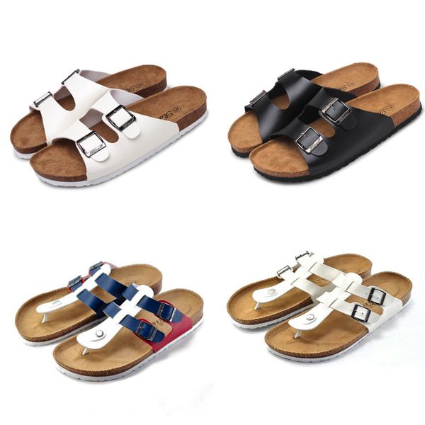 

new non-brand men running shoes white black comfortable trendy sandals casual slippers sneakers size 40-45