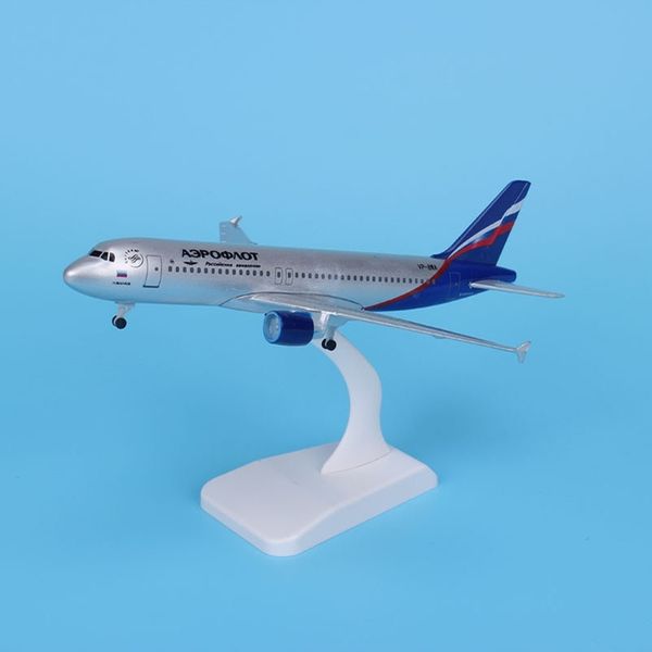 

aeroflot russian airbus a380 aircraft model diecast metal model airplanes 20cm 1:400 airplane model toy plane gift y200428