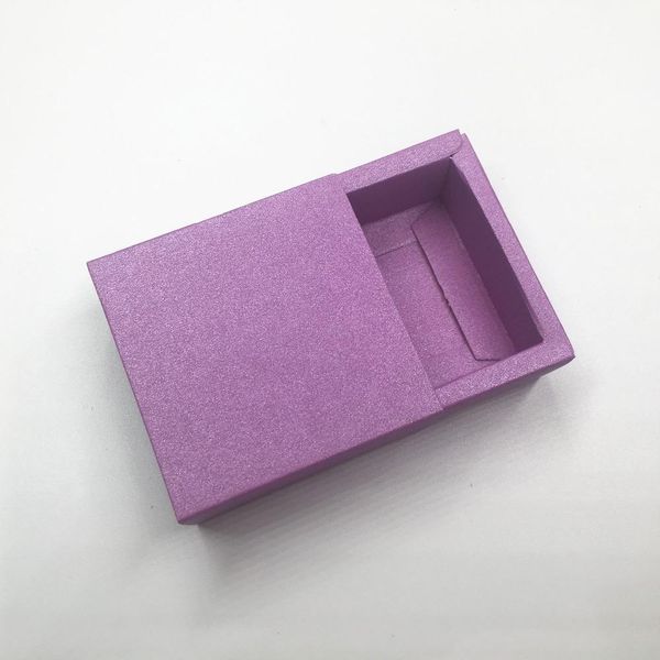 

100pcs lot kraft paper packaging cardboard box 6 color small packaging gift box paper drawer boxes gift jewelry earring boxes wmtgkm
