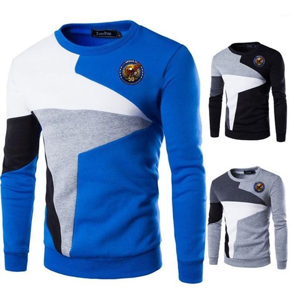 

50 print men sweater slim fit knittwear casual pullover male o-neck patchwork sweater men pull homme clothing1, White;black