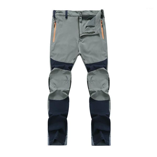 

outdoor pants 2021 male patchwork thin quick-dry hiking fishing climbing travel moisture absorption breathable trousers1, Black;green