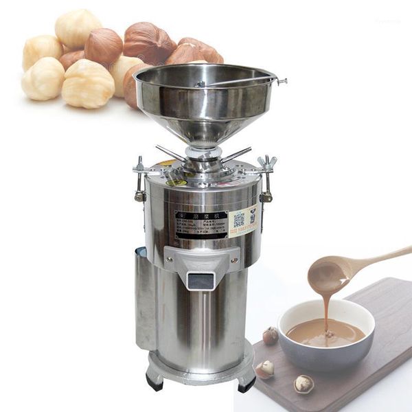 

small home type sesame seeds paste grinder/tahini making machine /peanut butter grinder1