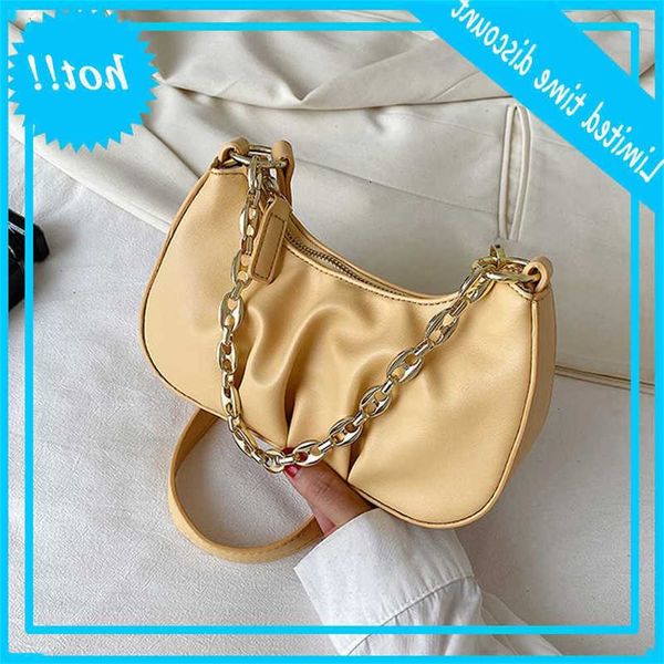

luxury shoulder fashion closed hand designer baguette for women new pu learn effects underarm bags crossbody