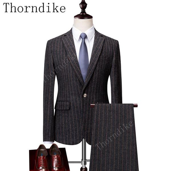 

thorndike tweed oranges lines performance mens blazer vintage suit men chaqueta hombre autumn blazer hombre masculino, White;black