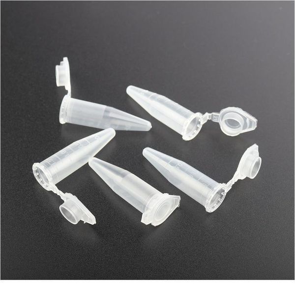 

100pcs 0.2ml~10ml home garden storage clear plastic bottles centrifuge tube transparent bottles container bbyxcz