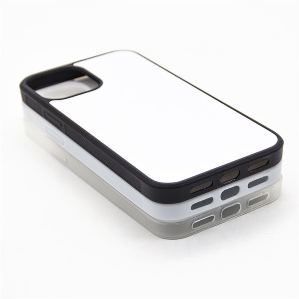 

12 blank phone sublimation case heat transfer with aluminum 2d xr inserts for tpu+pc cases 11 xs 8 iphone plus note20 s20 fe mqqnu
