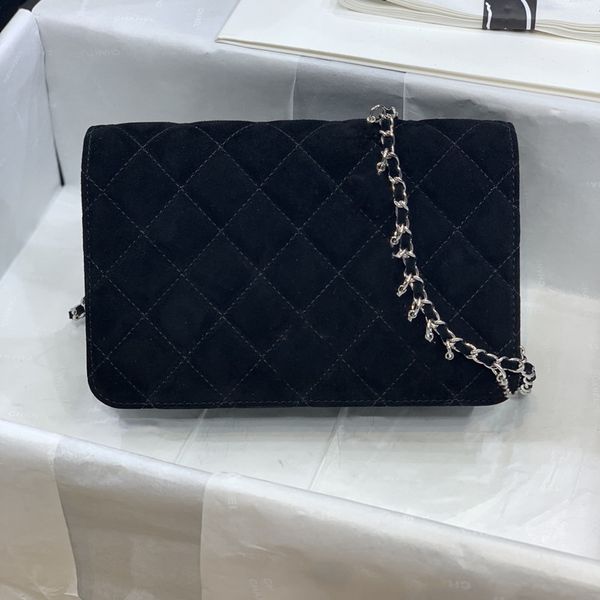 

deerskin and goatskin star logo fashion bags 125483 interior zipper pocket fashion genuine leather denim cover chains none the atmosphere