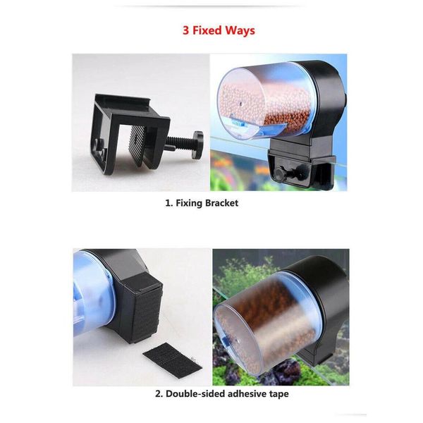 

adjustable fish feeder feeding aquarium tank matic food qyllpz yh_pack