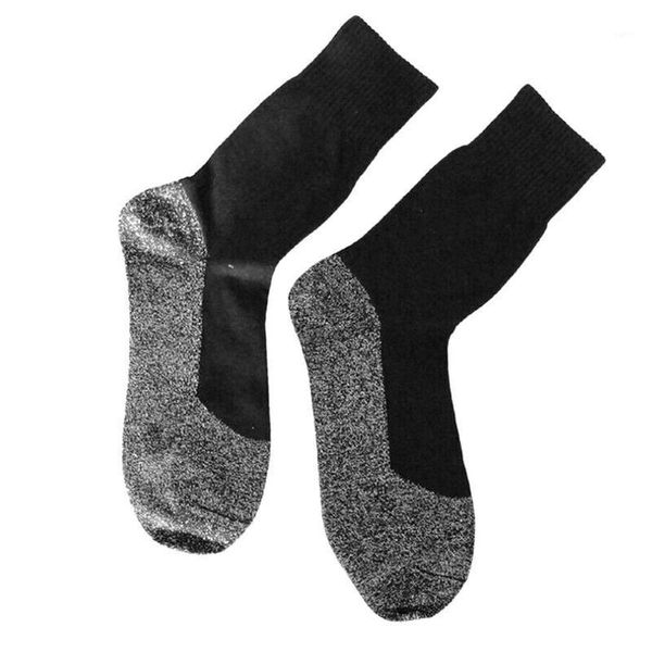 

outdoor warming socks windproof warm soft breathable winter for male camping running comfortable men socks1, Black