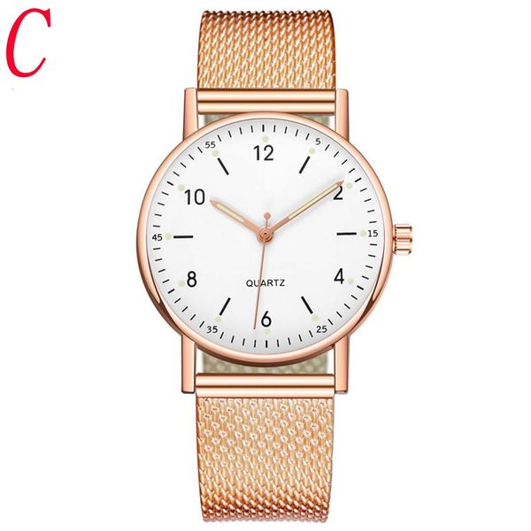 

fashion quartz watch women watches luxury high-end stainless steel luminous dial leisure watch wristwach ship, Slivery;brown