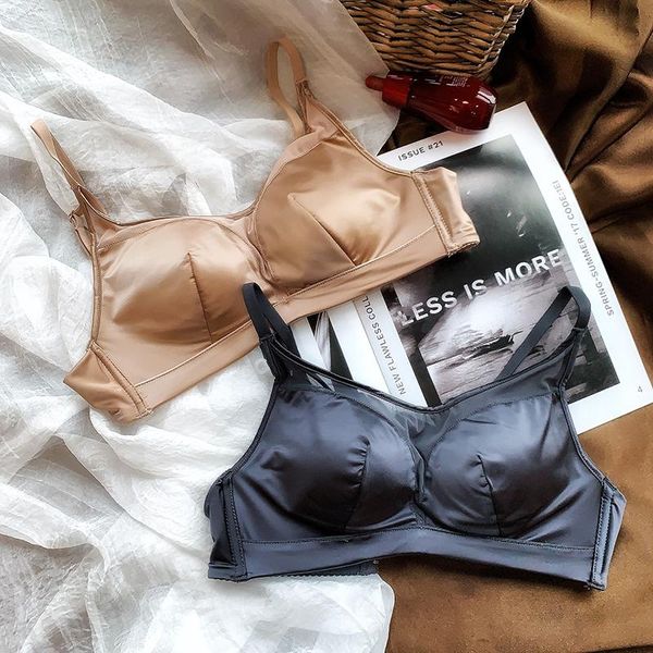 

bras sets lace tube set thin breathable bralette wire seamless lingerie hollow underwear women push up bra, Red;black