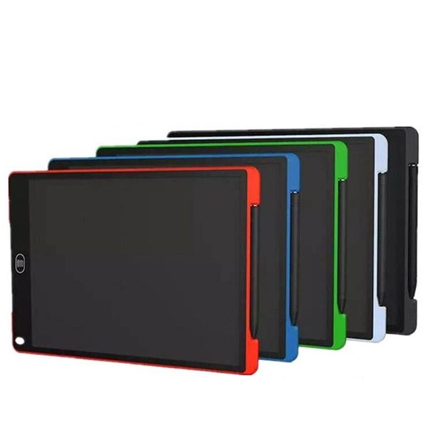 12 / 8.5 inç LCD Yazma Tablet Dijital Çizim Tablet El Yazısı Pedleri Taşınabilir Elektronik Tablet Kurulu Kalem Noel Günü