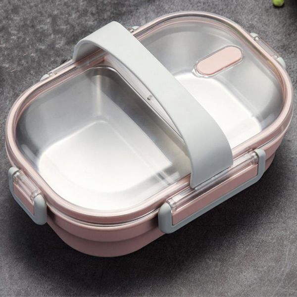 

heated container lunch box for kids school 304 stainless steel bento box kitchen leak proof food container food box bento wmtwyh