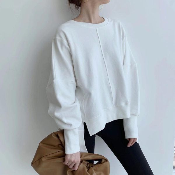 

women's hoodies & sweatshirts hoodie sweatershirt women casual fashion 2021 white loose female hooded autumn japan korea oversized kpo, Black