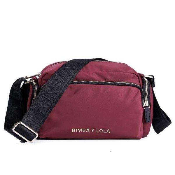 

spanish simple small square women's slanting span large capacity single shoulder light luxury bimba y lola bag